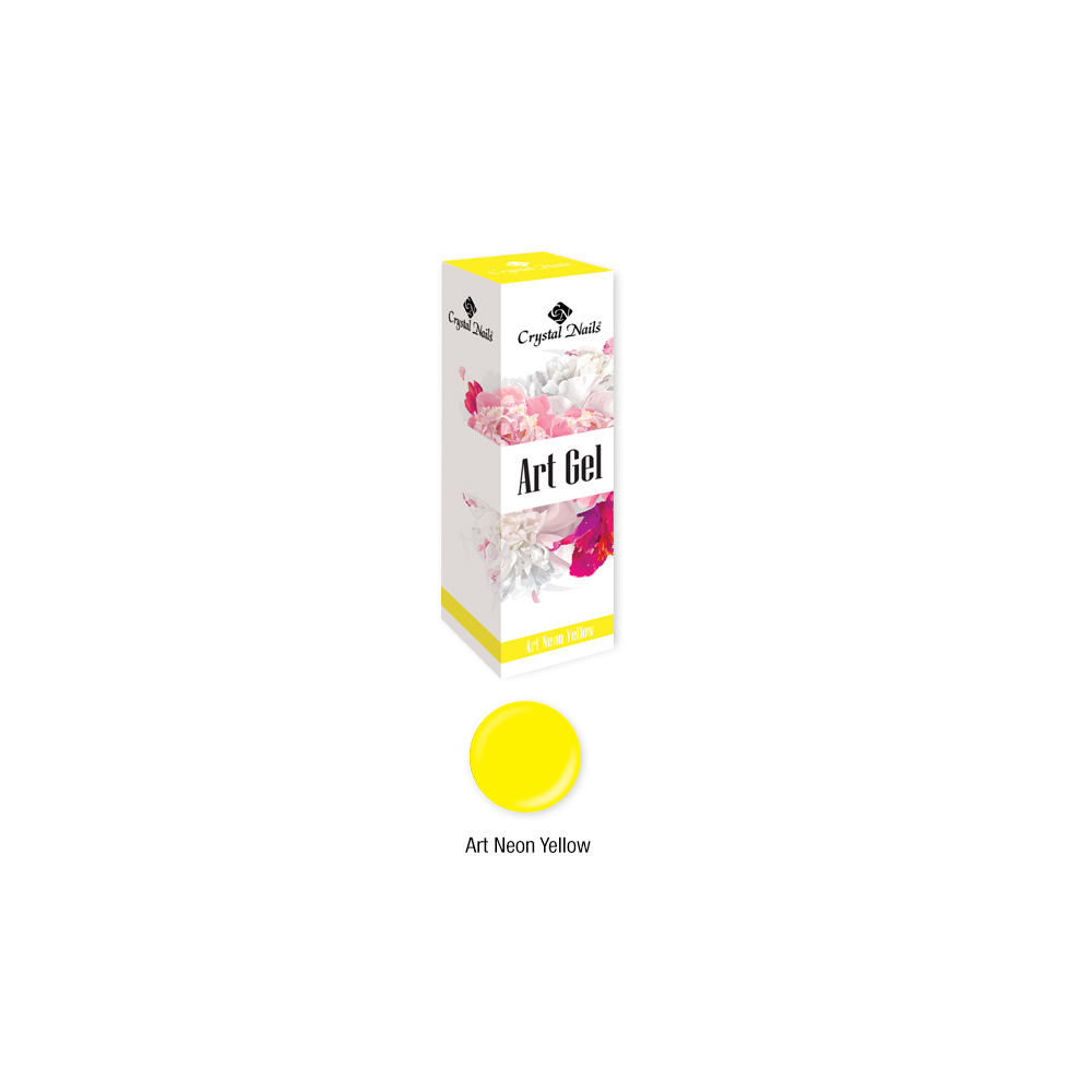 Új! Art Gel sűrű festőzselé - Art Neon Yellow (5ml)