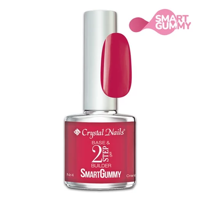 SmartGummy Base & Builder gel - Nr4 Cranberry 8ml