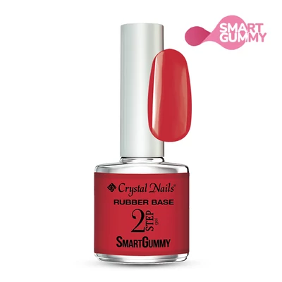 2S SmartGummy Rubber base gel - Nr36 Fiery Red 8ml