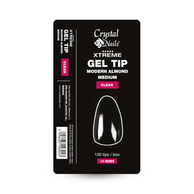 Gel Tip Box - közepes modern mandula