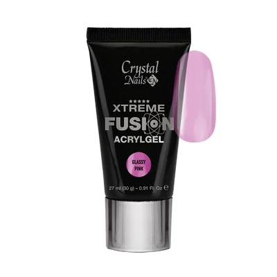 Xtreme Fusion AcrylGel - Glassy Pink 30g