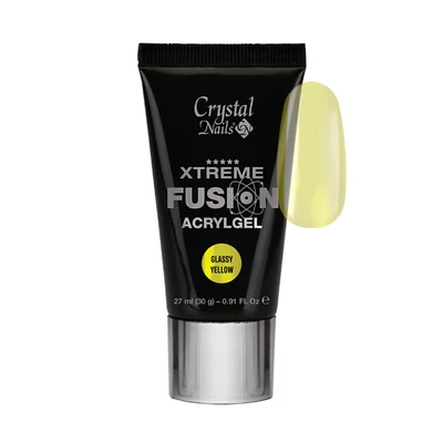 Xtreme Fusion AcrylGel - Glassy Yellow 30g