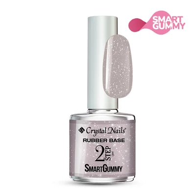 2S SmartGummy Rubber base gel - Nr52 Silver Cloud 8ml