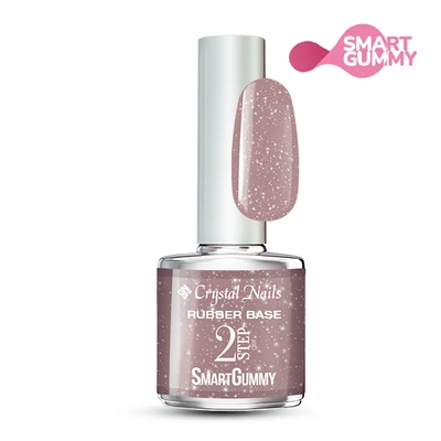 2S SmartGummy Rubber base gel - Nr54 Shimmer Tan 8ml