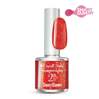 2S SmartGummy Rubber base gel - Nr55 Festive Red 8ml