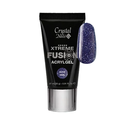 Xtreme Fusion AcrylGel - Glitter Grape 30g