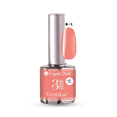 3 STEP HEMA FREE CRYSTALAC - HF3SG1 (8ML) - GLOWY FLAMINGO