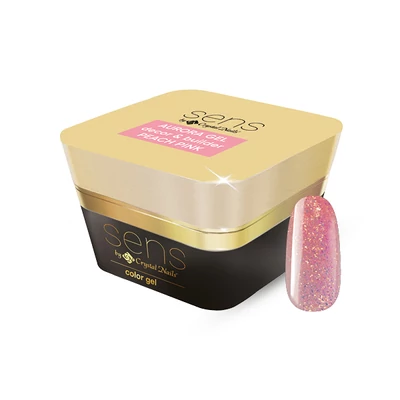 SENS AURORA DECOR&BUILDER GEL - PEACH PINK 5ML