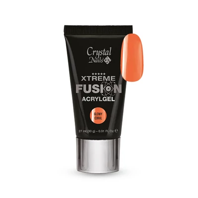 XTREME FUSION ACRYLGEL - GLOWY CORAL 27ML (30G)