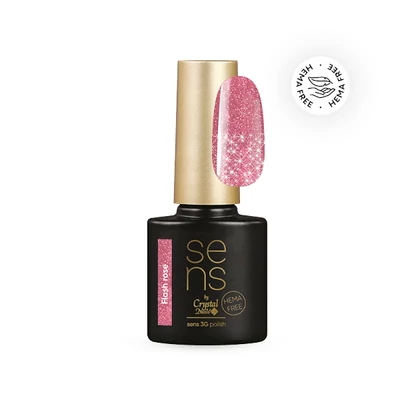 SENS HEMA FREE 3G polish - Flash Holo Rose 4ml