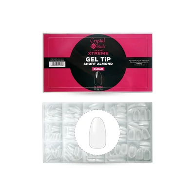 Xtreme Gel Tip Box - Rövid mandula 