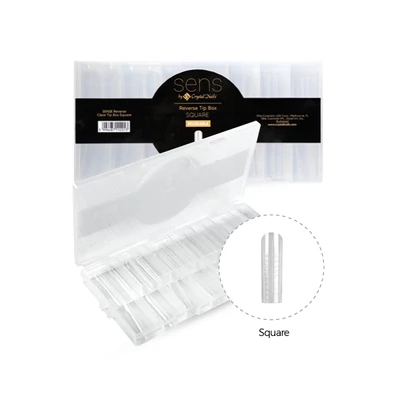 SENS Reverse Clear Tip Acrylgel-hez - Square