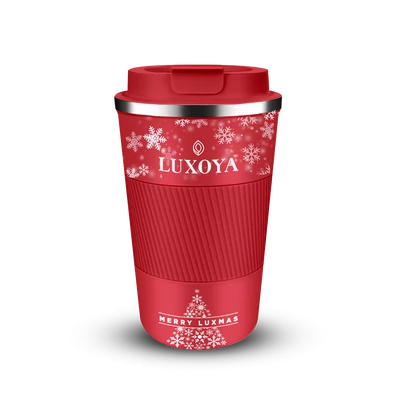 Hőtartó pohár - Karácsonyi piros