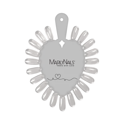 Szív alakú margaréta színpaletta - Clear
