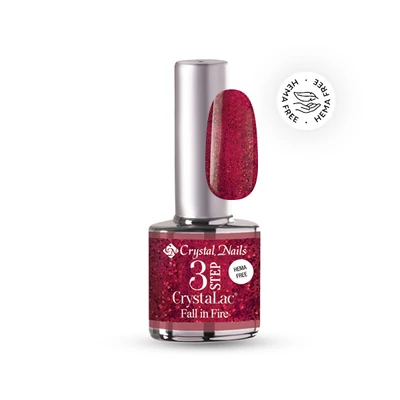 3 STEP CrystaLac - Fall in Fire (8ml)