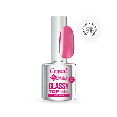 Glassy Top Gel - Hot Pink 4ml