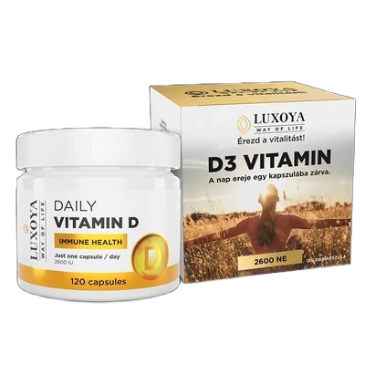 DAILY VITAMIN D - D3-VITAMIN 120 db