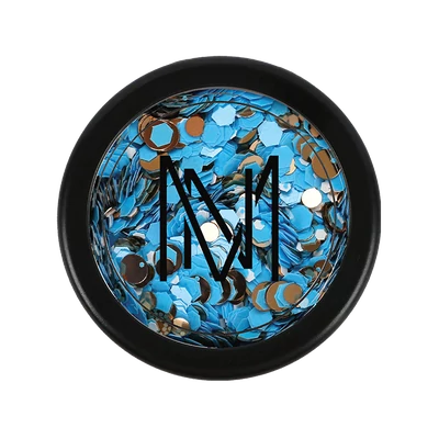 MN glitter 3 - kék