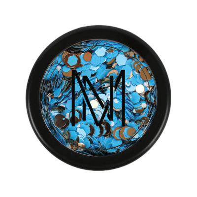 MN glitter 3 - kék