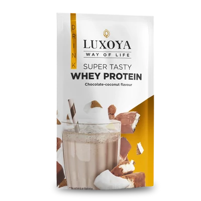 Whey Protein - Tejsavó fehérje italpor 30g - Csokoládé-Kókusz ízű