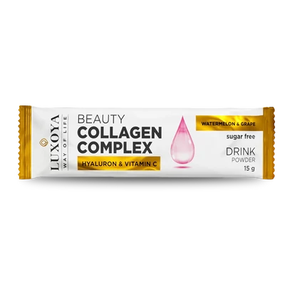 Beauty Collagen Complex 15g - Görögdinnye-szőlő ízű kollagén italpor