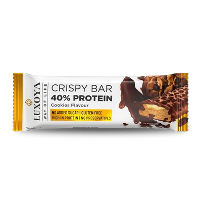 Crispy Bar Roppanós Fehérje Szelet 45g - Sütemény ízű