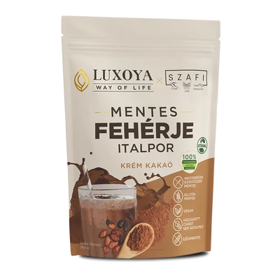Luxoya x Szafi Mentes Fehérje italpor - Kakaó 360g