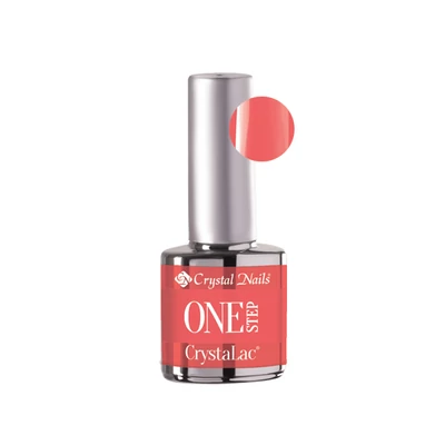 ONE STEP CrystaLac 4ml - 1S33 Vibráló korall ONE STEP CrystaLac 4ml - 1S33 Vibráló korall