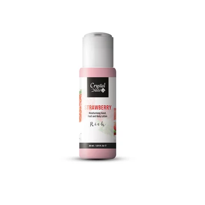 MOISTURISING HAND, FOOT AND BODY LOTION - STRAWBERRY LOTION - RICH 30ML