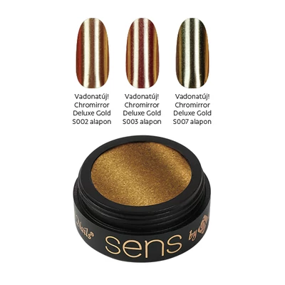 SENS CHROMIRROR DELUXE KRÓM PIGMENTPOR - GOLD