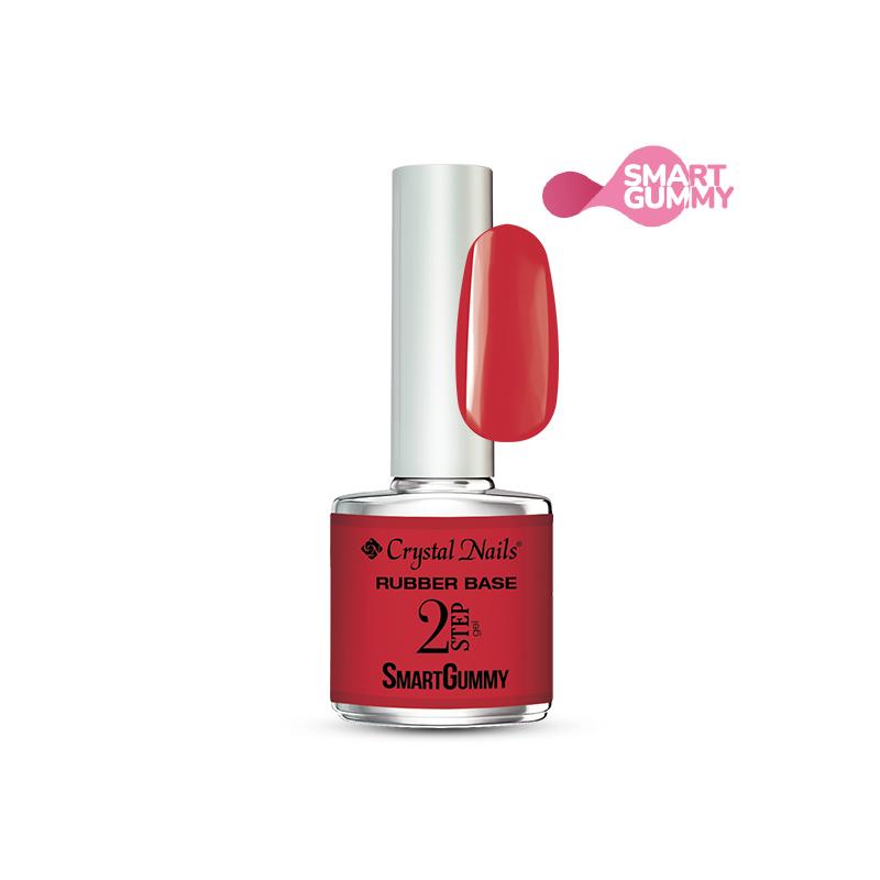 2S SmartGummy Rubber base gel - Nr36 Fiery Red 8ml