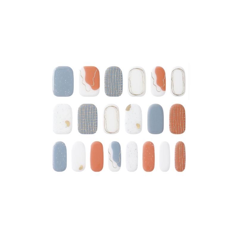 Gel effect nail laquer strips 3.