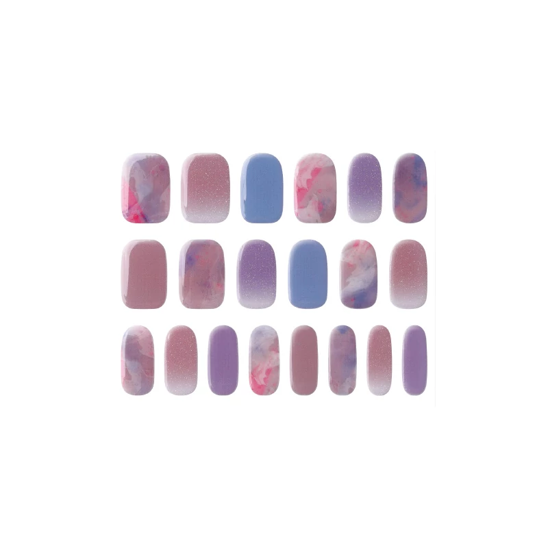 Gel effect nail laquer strips 6.
