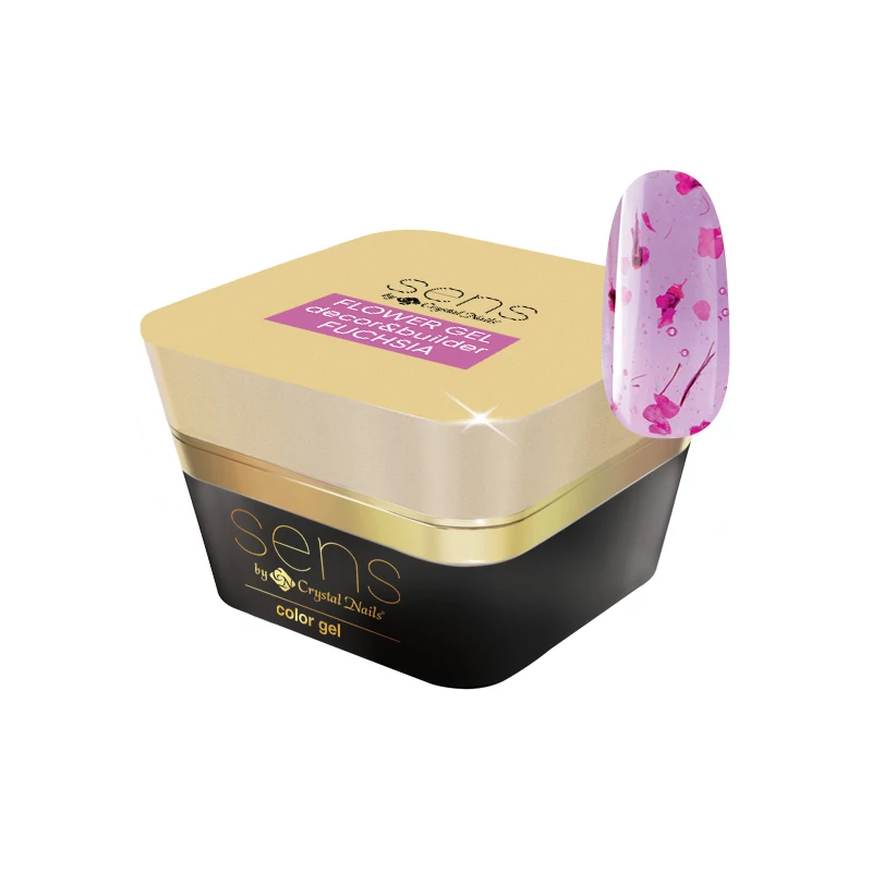 SENS FLOWER decor&builder gel - Fuchsia 5ml
