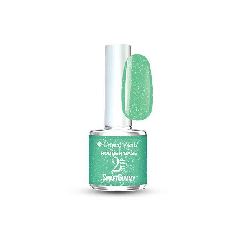 2S SmartGummy Rubber base gel - Nr30 Shimmer Jade 8ml