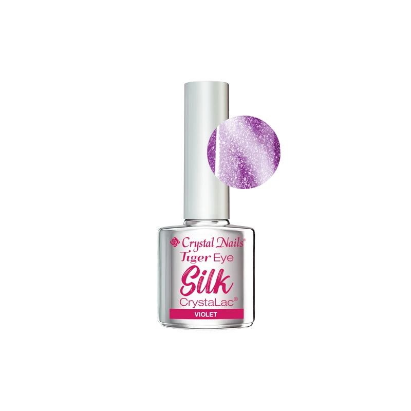 Tiger Eye Silk CrystaLac - Violet 4ml