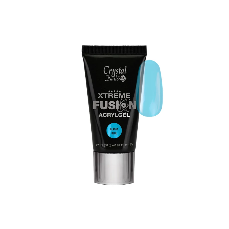 Xtreme Fusion AcrylGel - Glassy Blue 30g