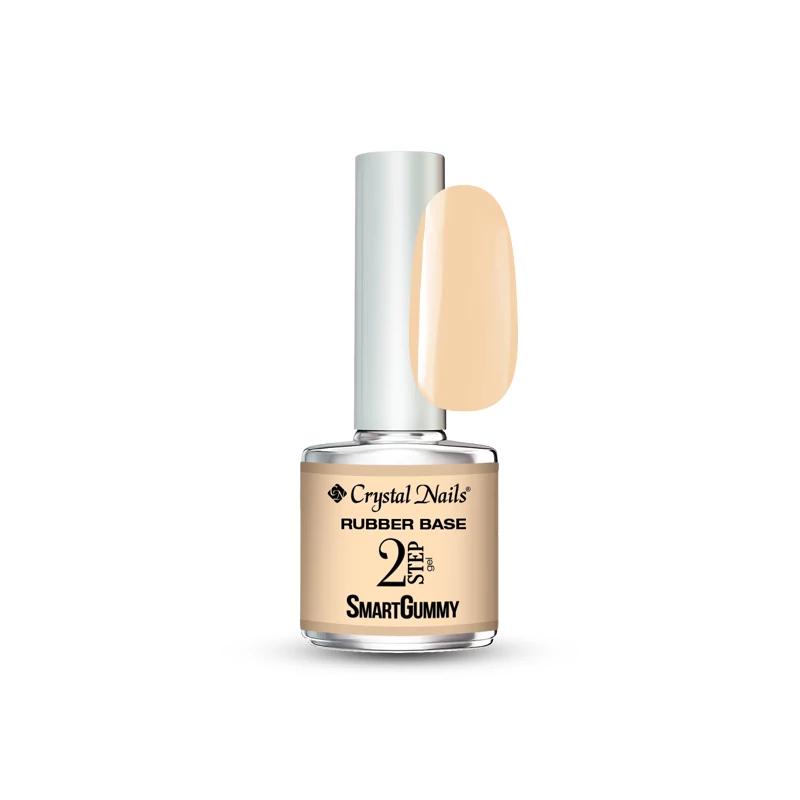 2S SmartGummy Rubber base gel - Nr11 Tender Peach 8ml