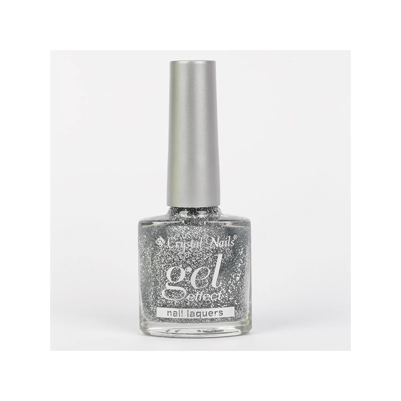 Gel Effect körömlakk 41 - Glitter silver 10ml