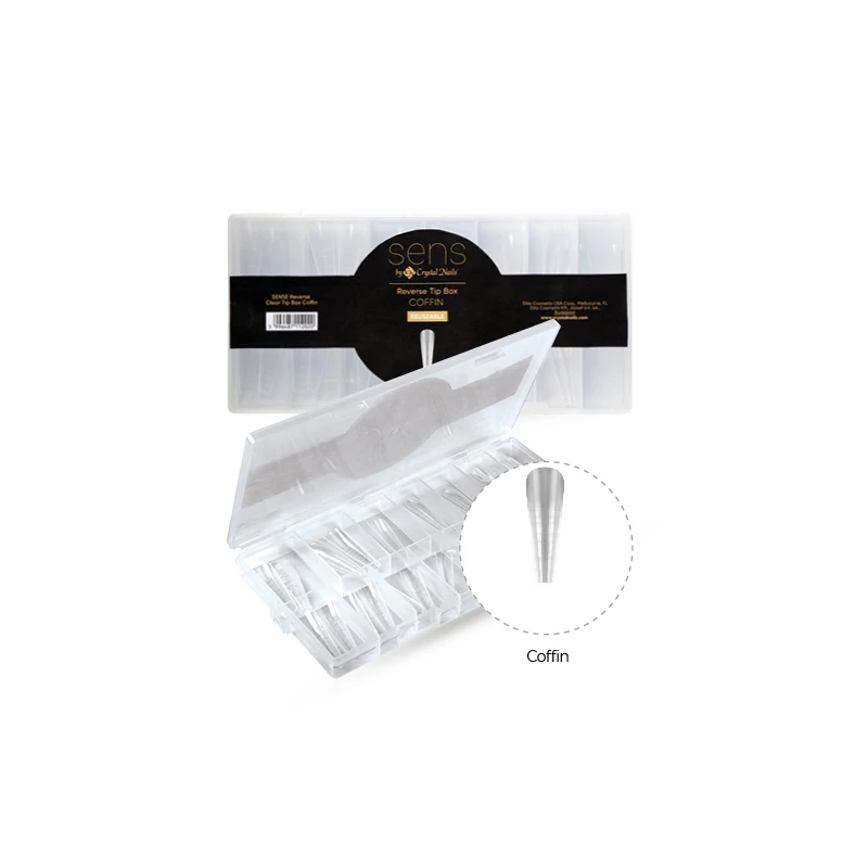 SENS Reverse Clear Tip Acrylgel-hez - Coffin