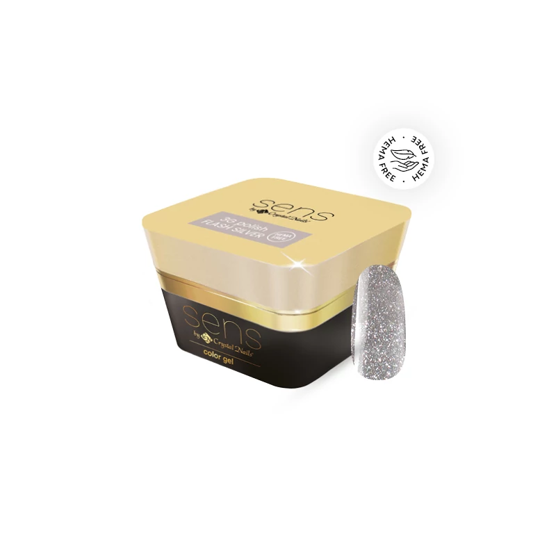 SENS HEMA FREE 3G polish - Flash Silver 5ml