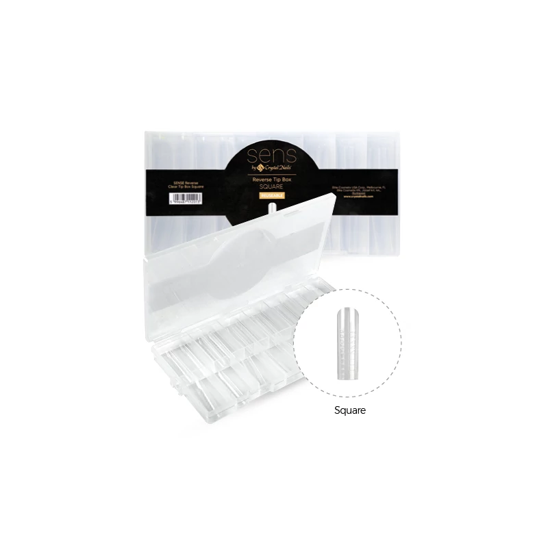 SENS Reverse Clear Tip Acrylgel-hez - Square