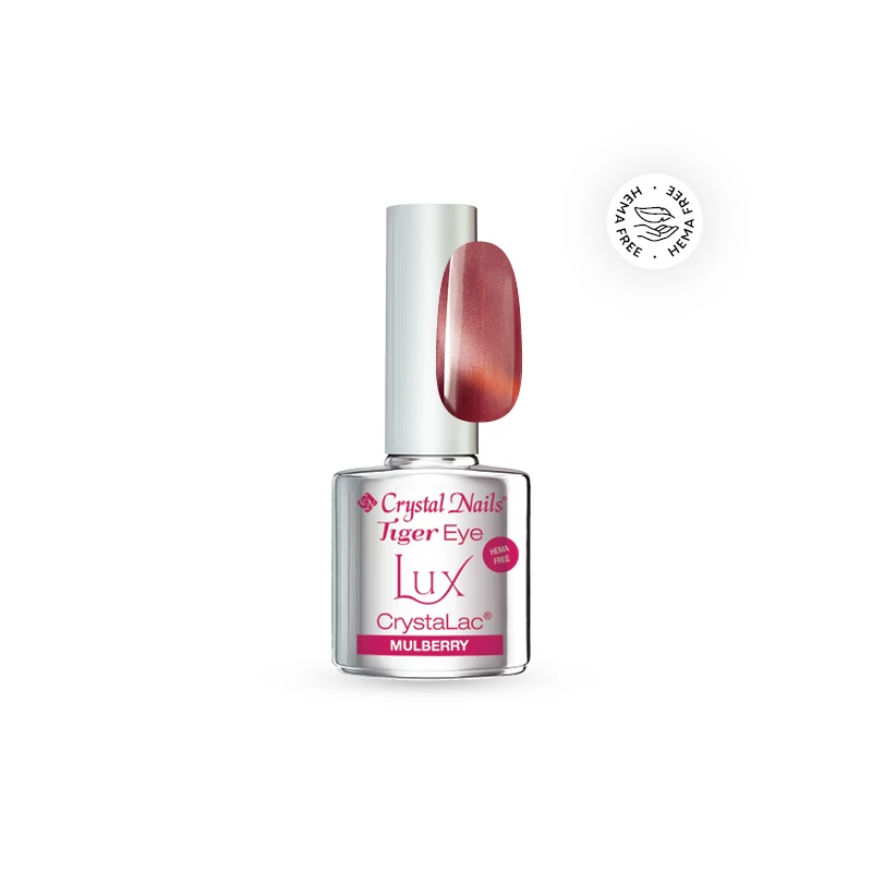 Tiger Eye Lux CrystaLac - Mulberry 4ml