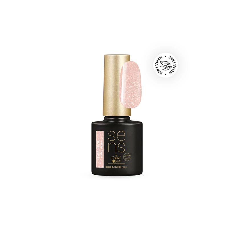 SENS FLASH Hema Free Base gel - Milky Rose 10ml