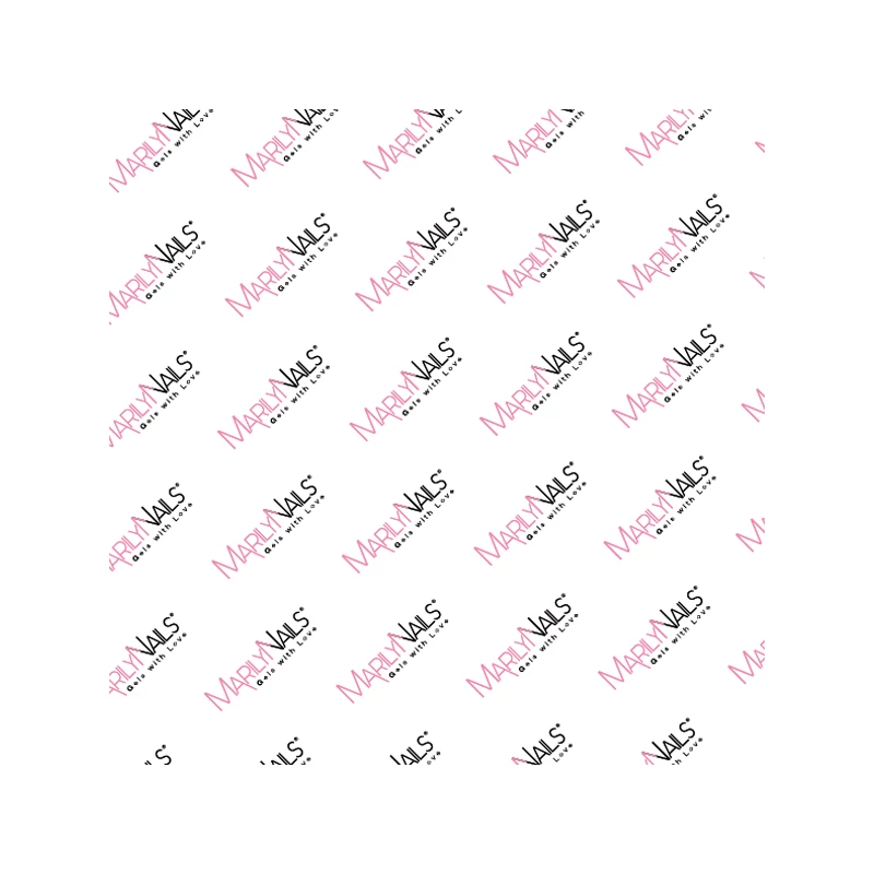 ASZTALI ALÁTÉT MARILYNAILS LOGÓVAL 50db