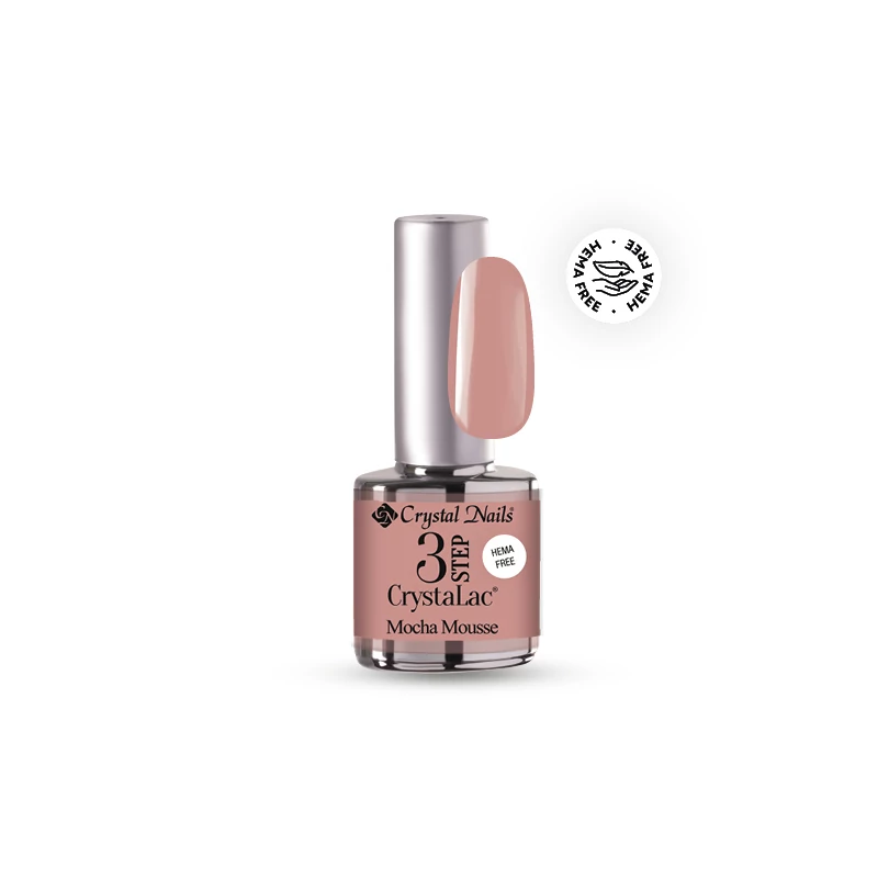 3 STEP HEMA Free CrystaLac - Mocha Mousse (8ml)