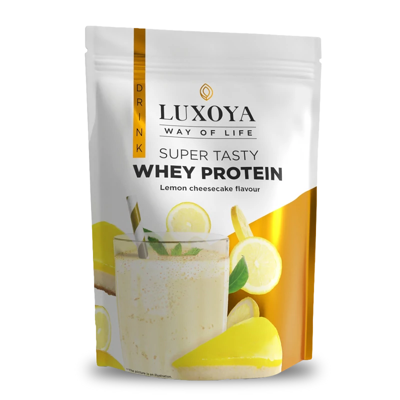 Whey Protein - Tejsavó fehérje italpor 450g DOY - Citromos sajttorta ízű