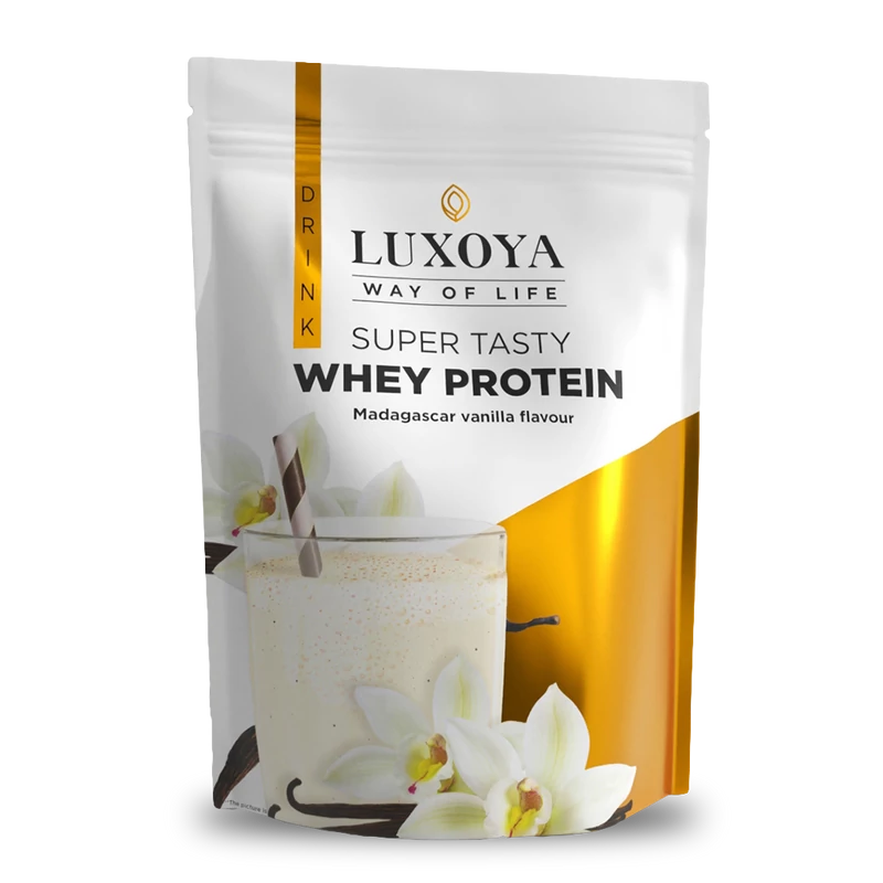 Whey Protein - Tejsavó fehérje italpor 30g - Madagaszkári vanília ízű