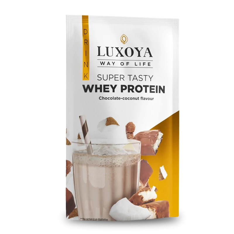 Whey Protein - Tejsavó fehérje italpor 30g - Csokoládé-Kókusz ízű