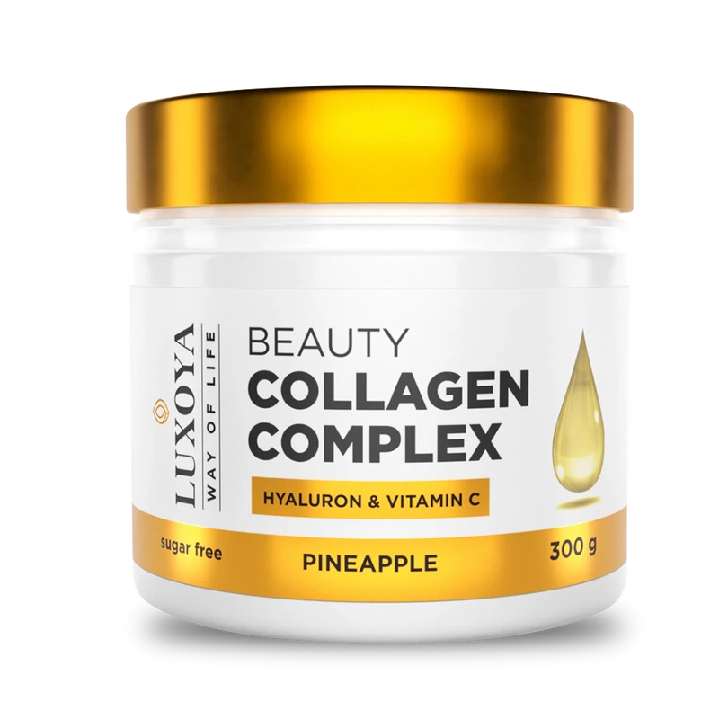 Beauty Collagen Complex 300g - Ananász ízű kollagén italpor